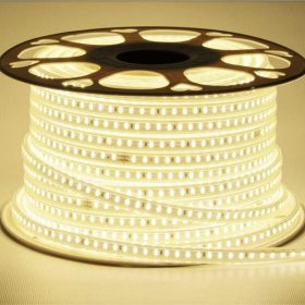   230V LED szalag kültéri 120 LED/m 10W/m Természetes fehér