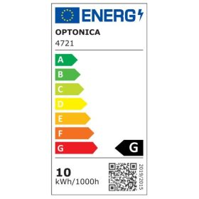   Optonica LED szalag kültéri 12V 120 LED/m 9,6W/m 600lm/m meleg fehér