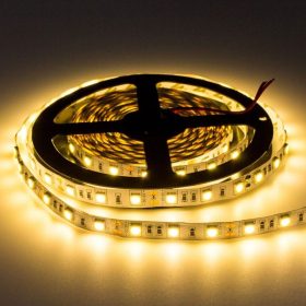   Optonica LED szalag beltéri 12V 60LED/m (5050) 14,4W/m 1000lm/m meleg fehér