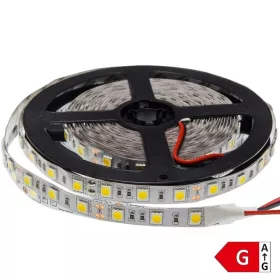   Optonica LED szalag beltéri 12V 60LED/m (5050) 14,4W/m 1000lm/m meleg fehér