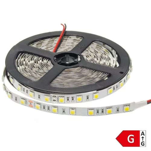 Optonica 24V LED szalag beltéri 60LED/m 14,4W/m 600lm/m természetes fehér