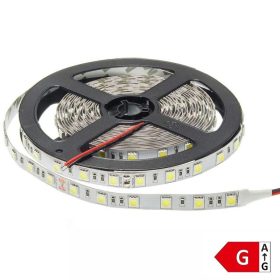   Optonica 24V LED szalag beltéri 60LED/m 14,4W/m 600lm/m hideg fehér