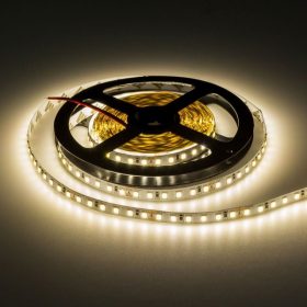   Optonica 24V LED szalag beltéri 120 LED/m 9,6W/m 1200lm/m természetes fehér