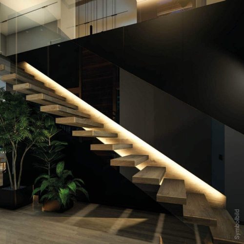 Optonica 24V LED szalag beltéri 120 LED/m 9,6W/m 1200lm/m meleg fehér