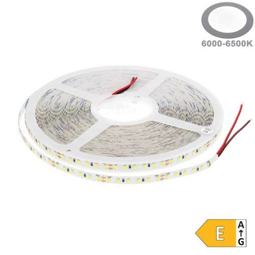 20 méter LED szalag 120LED/m 9W/m 24V 2835 hideg fehér