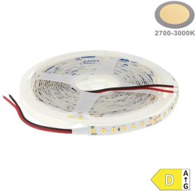   High Lumen LED szalag 126LED/m 10W/m 24V 2835 meleg fehér IP20