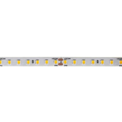 High Lumen LED szalag 126LED/m 10W/m 24V 2835 meleg fehér IP20