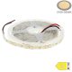 High Lumen LED szalag 126LED/m 10W/m 24V 2835 meleg fehér IP20