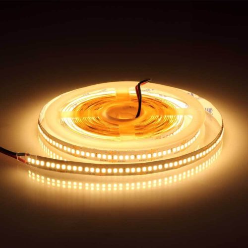 High Lumen LED szalag 238 LED/m 18W/m 24V 2835 meleg fehér IP20