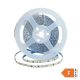 Beltéri vékony LED szalag 5mm 12V 9W/m 900lm/m 120LED/m hideg fehér