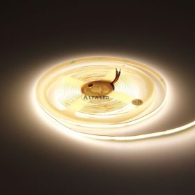   Mini COB LED szalag 5mm 10W 1000lm 24V 4500K természetes fehér