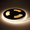 25 méteres tekercs 48V COB LED szalag, természetes fehér fénnyel