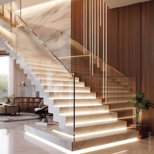 25 méteres tekercs 48V COB LED szalag, természetes fehér fénnyel