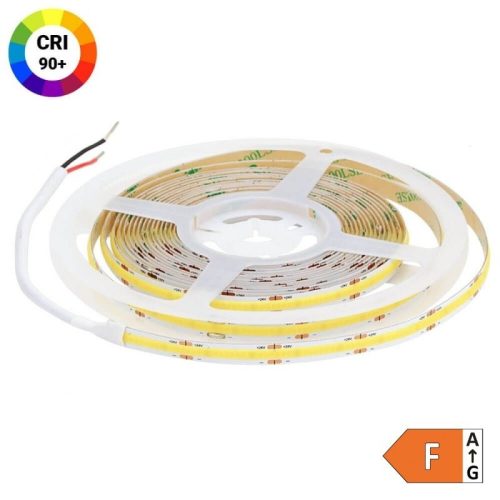 Optonica prémium COB LED szalag beltéri 24V 10W/m 900lm/m 320 LED/m 6000K CRI90+