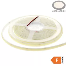   Vízálló COB LED szalag 24V 10W/m 320LED/m Természetes fehér