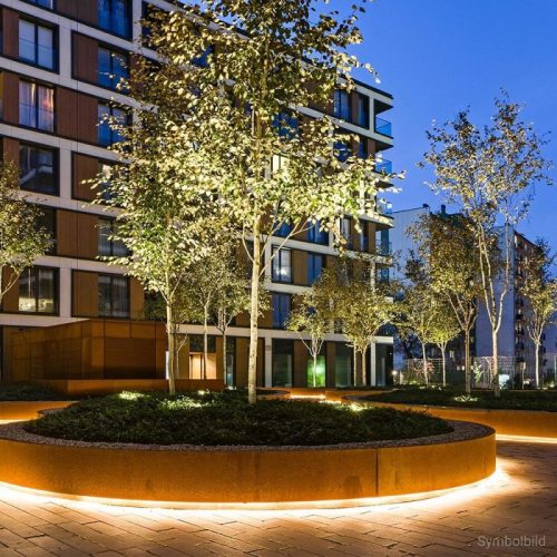 Kültéri LED szalag 230V 120 LED/m 9W/m 900lm/m Meleg fehér