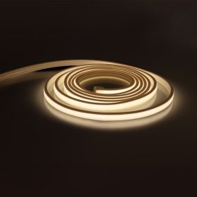   230V COB LED szalag, opál, 288 LED/m, 10W/m Természetes fehér 50m/tekercs