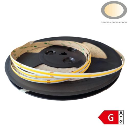 CCT COB LED szalag 24V 16W/m 640LED/m