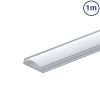Hajlítható Alumínium LED Profil Opál Burával 1m