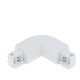 3 Fázisú Sín Sarok Csatlakozó - Fehér