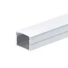 Magasított alumínium profil (19x13mm) opál burával 2m