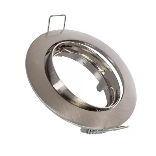 Inox spot keret GU10/MR16 billenthető 2db/csomag