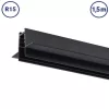 Beépíthető mágneses sín R15 48V 1,5 méter fekete V2