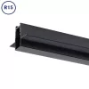 Beépíthető mágneses sín R15 48V 2 méter fekete V2