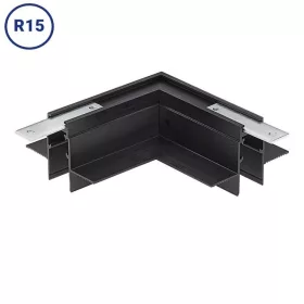 Beépíthető mágneses sín sarokelem V2 R15 48V