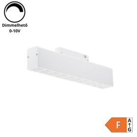   OPTONICA Mágneses LED Lámpa 10 szegmens 20W 27cm 4000K R35 Fehér Dimmelhető