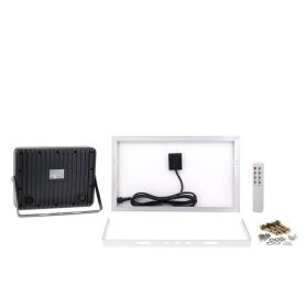 LED napelemes reflektor 6000K 2000 lumen 15Ah