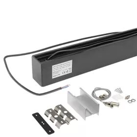   Függesztett lineáris lámpa, Slim, 40W, hideg fehér, sorolható fekete