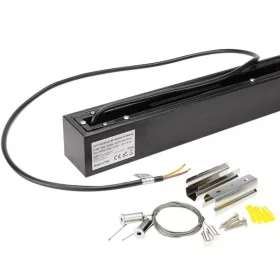 Függesztett lineáris lámpa, Slim, 40W, természetes fehér, sorolható