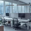 Függesztett lineáris lámpa, Slim, 40W, természetes fehér, sorolható