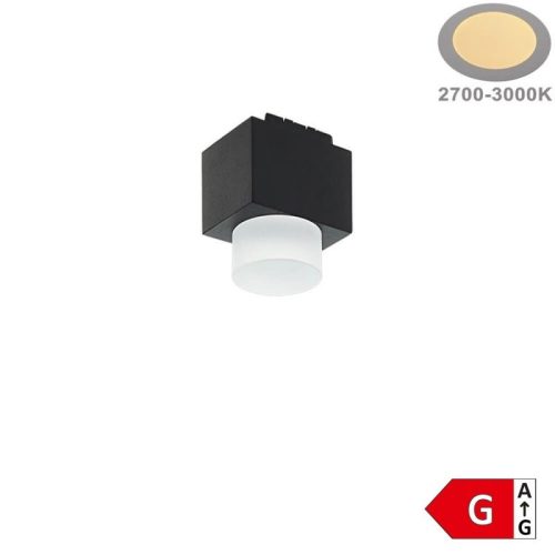 Mini mágneses gomb lámpa 1 LED 4W 48V Meleg fehér