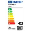 Mini mágneses gomb lámpa 1 LED 4W 48V Meleg fehér