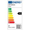 OPTONICA LED Nano-Plastic fénycső 60cm 7W 1140lm T8 meleg fehér 5 év garancia