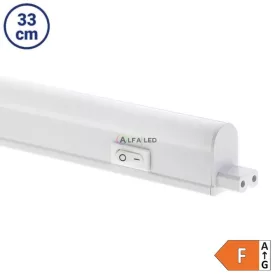   Optonica LED bútorvilágító kapcsolóval, 33cm, 3.4W, 300lm, meleg fehér