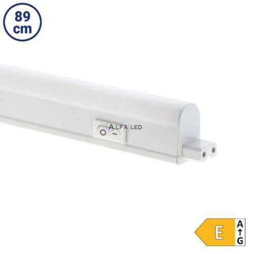 Optonica LED bútorvilágító kapcsolóval, 89cm, 9.6W, 900lm, hideg fehér