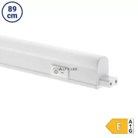   Optonica LED bútorvilágító kapcsolóval, 89cm, 9.6W, 900lm, természetes fehér