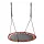 NEST kerti hinta 100cm piros/fekete