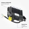 20W-os CCT LED reflektor IP65 védelemmel, mozgásérzékelővel bővíthető