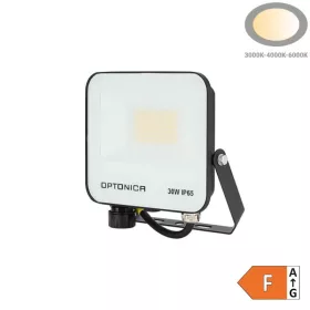 30W-os CCT LED reflektor IP65 védelemmel, mozgásérzékelővel bővíthető