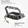 30W-os CCT LED reflektor IP65 védelemmel, mozgásérzékelővel bővíthető