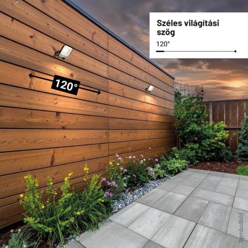 30W-os CCT LED reflektor IP65 védelemmel, mozgásérzékelővel bővíthető