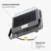 30W-os CCT LED reflektor IP65 védelemmel, mozgásérzékelővel bővíthető