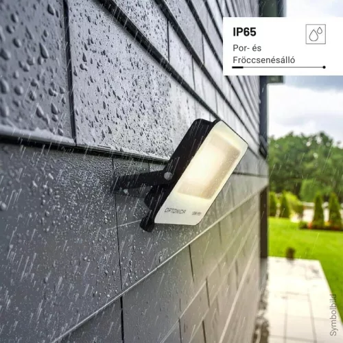30W-os CCT LED reflektor IP65 védelemmel, mozgásérzékelővel bővíthető