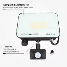 Állítható PIR mozgásérzékelő modul Optonica Easy-Fix LED reflektorokhoz