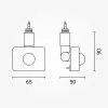 Állítható PIR mozgásérzékelő modul Optonica Easy-Fix LED reflektorokhoz