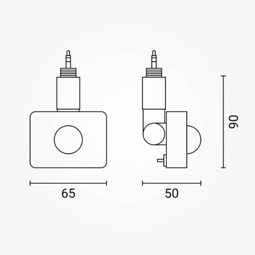Állítható PIR mozgásérzékelő modul Optonica Easy-Fix LED reflektorokhoz
